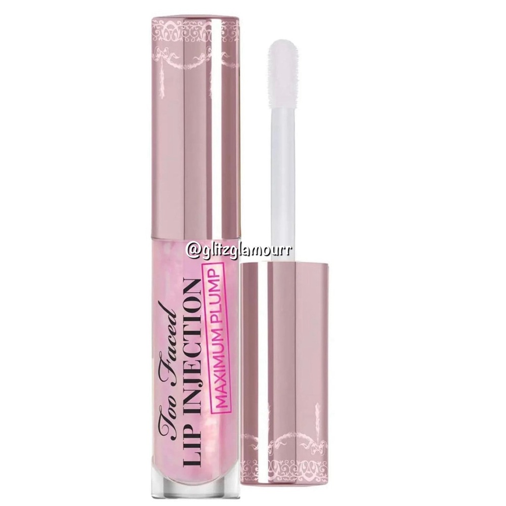 👄Mini Too Faced Lip Injection Maximum Plump Extra Strength Lip Plumper Gloss👄